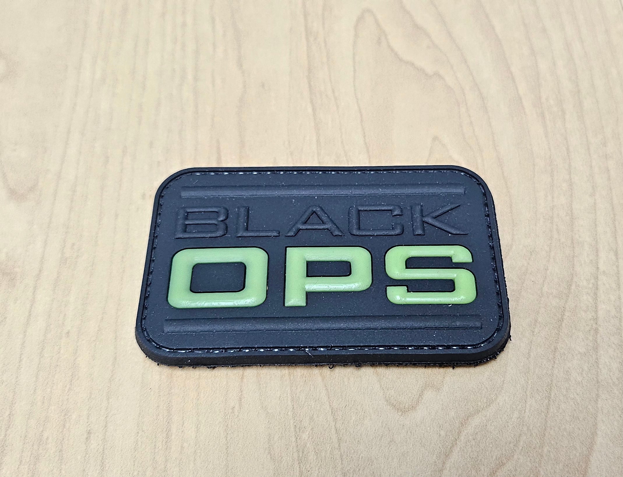 Black OPS Patch Hook And Loop