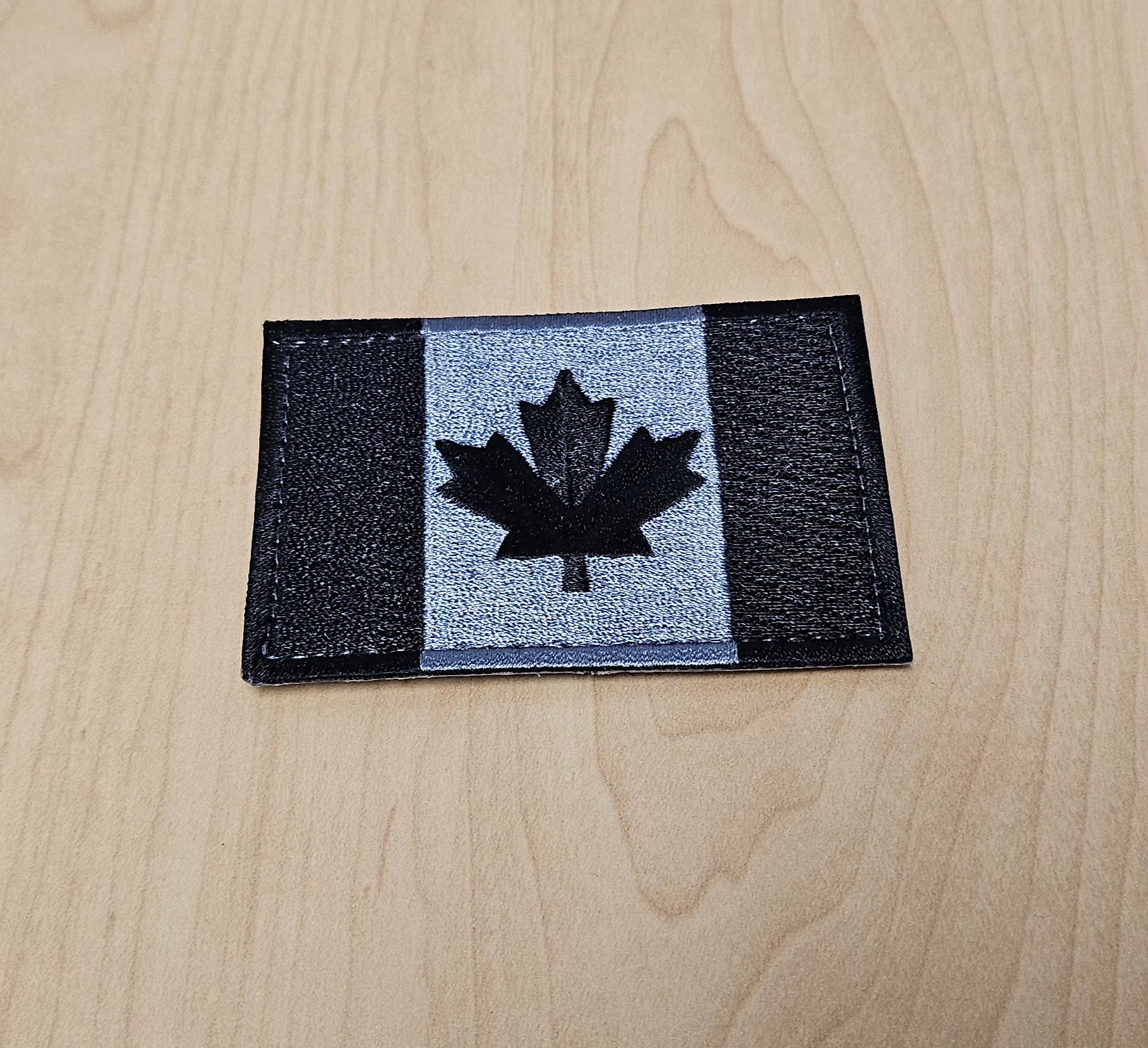 Canadian Flag Patch Hook And Loop